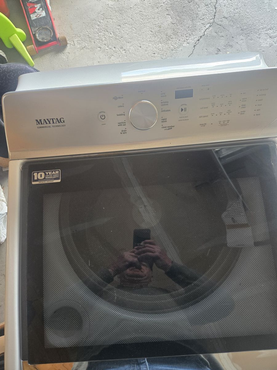 Maytag commercial washer