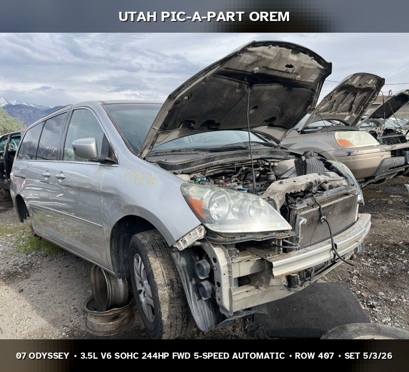 2007 Honda Odyssey Parts - UTPAP Orem