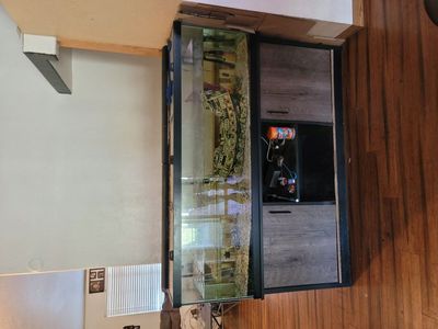 125 gal tank and stand