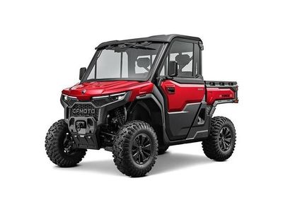 2026 CFMOTO UFORCE U10 Pro Highland Only (2) Two Red 2-door Highlands Available