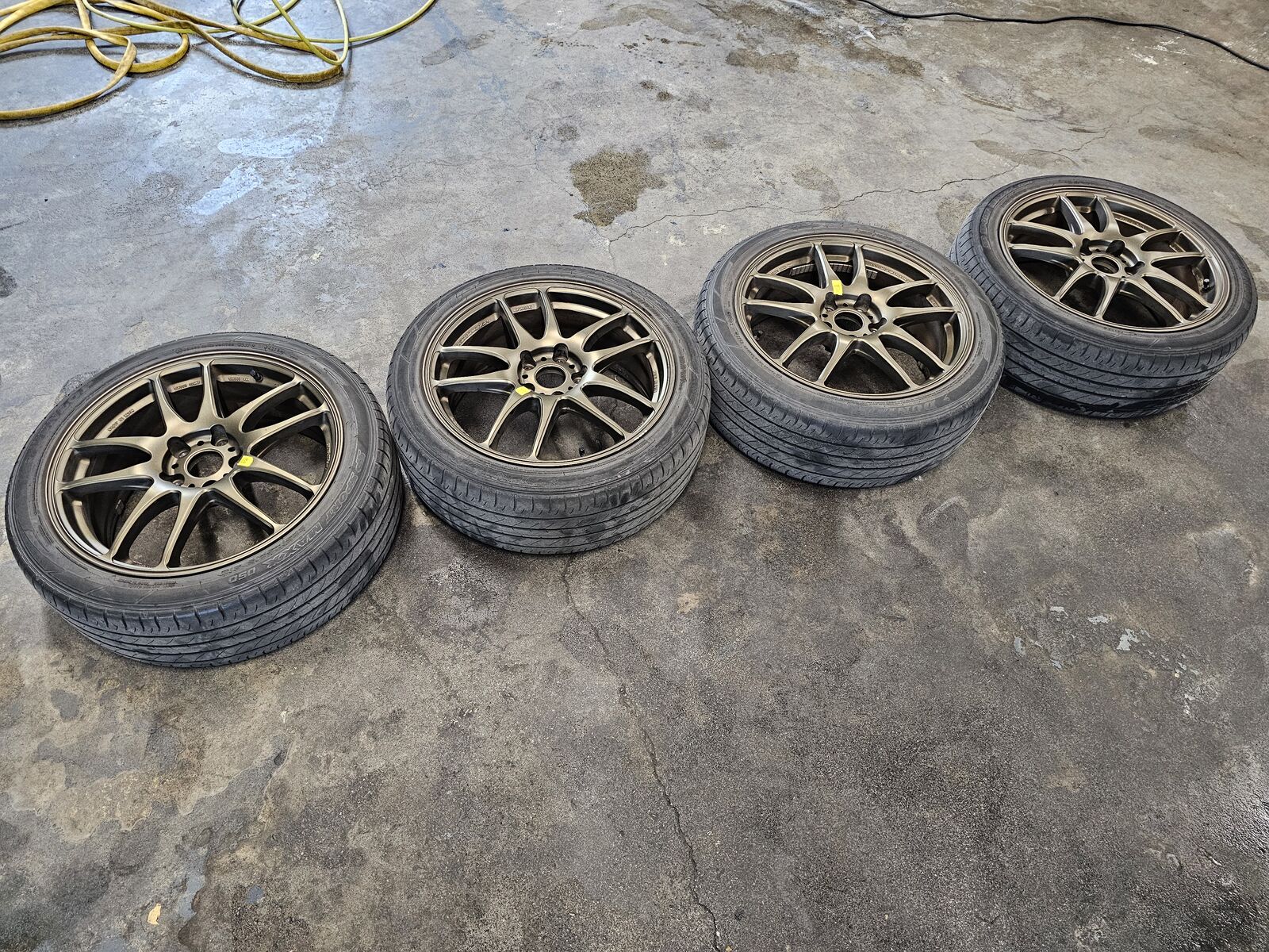 Work Emotion Kiwami 18x7.5 Wheels