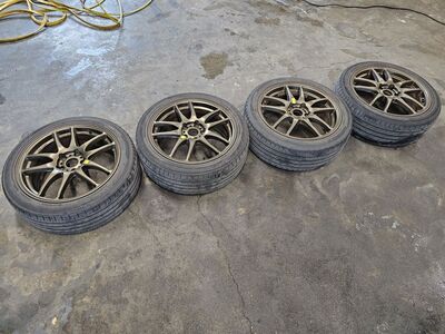 Work Emotion Kiwami 18x7.5 Wheels