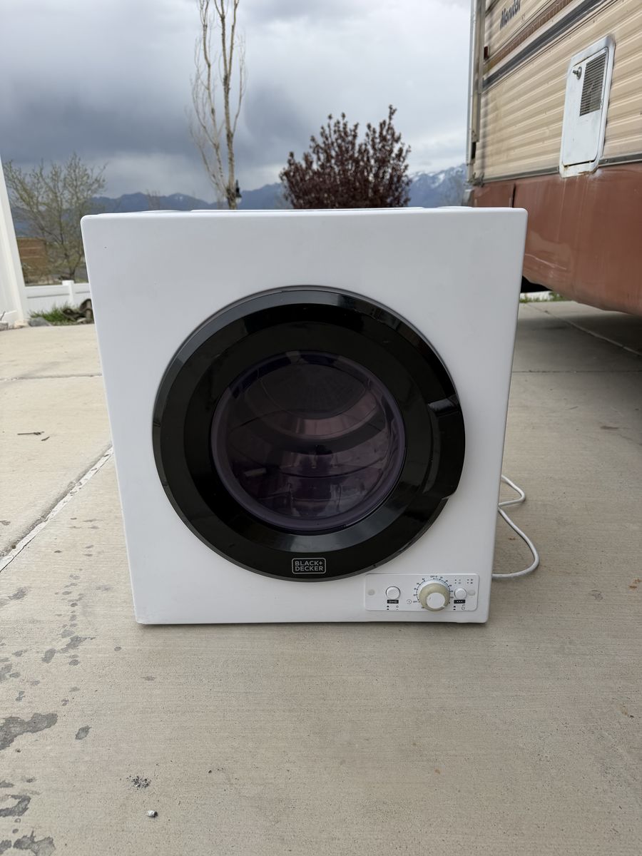 Black&Decker 3.5cuft portable Dryer