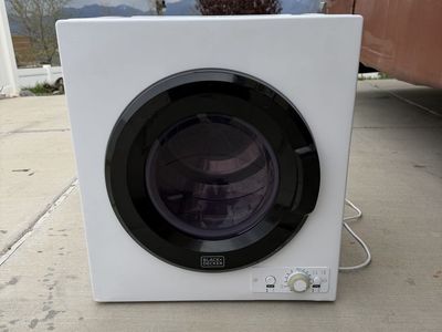 Black&Decker 3.5cuft portable Dryer