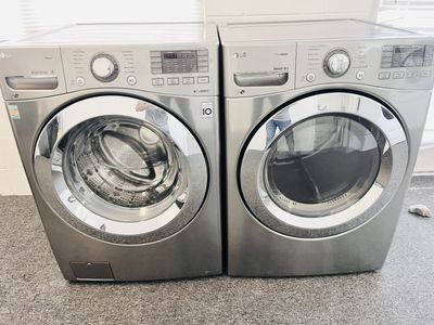 LG Stainless Washer And Dryer Set