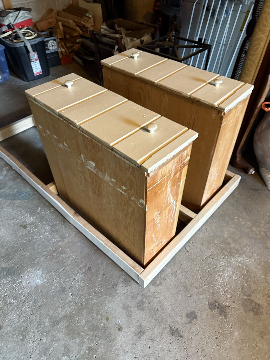 Custom Built Wooden drawers