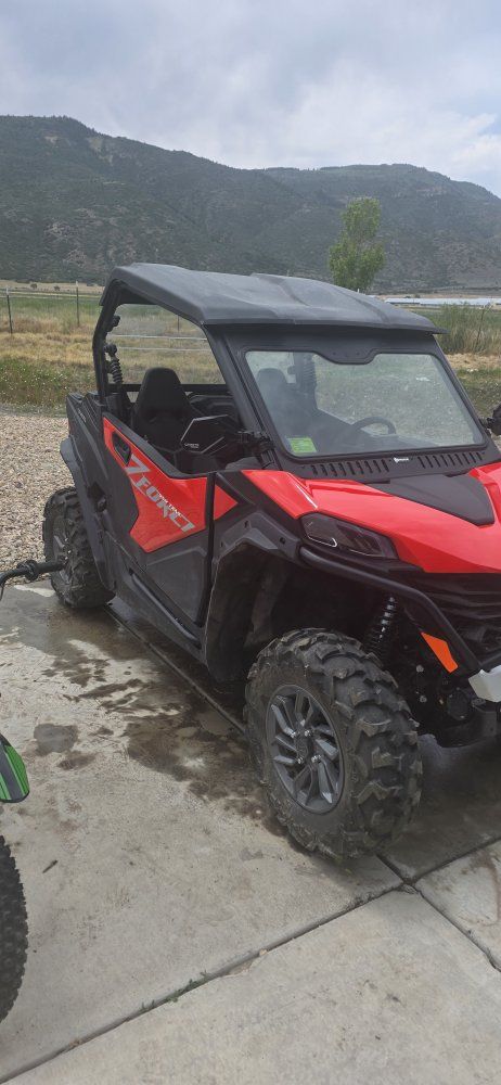CFMOTO ZFORCE 950 Sport 2022 Side-by-Side UTV - Red, Excellent Condition