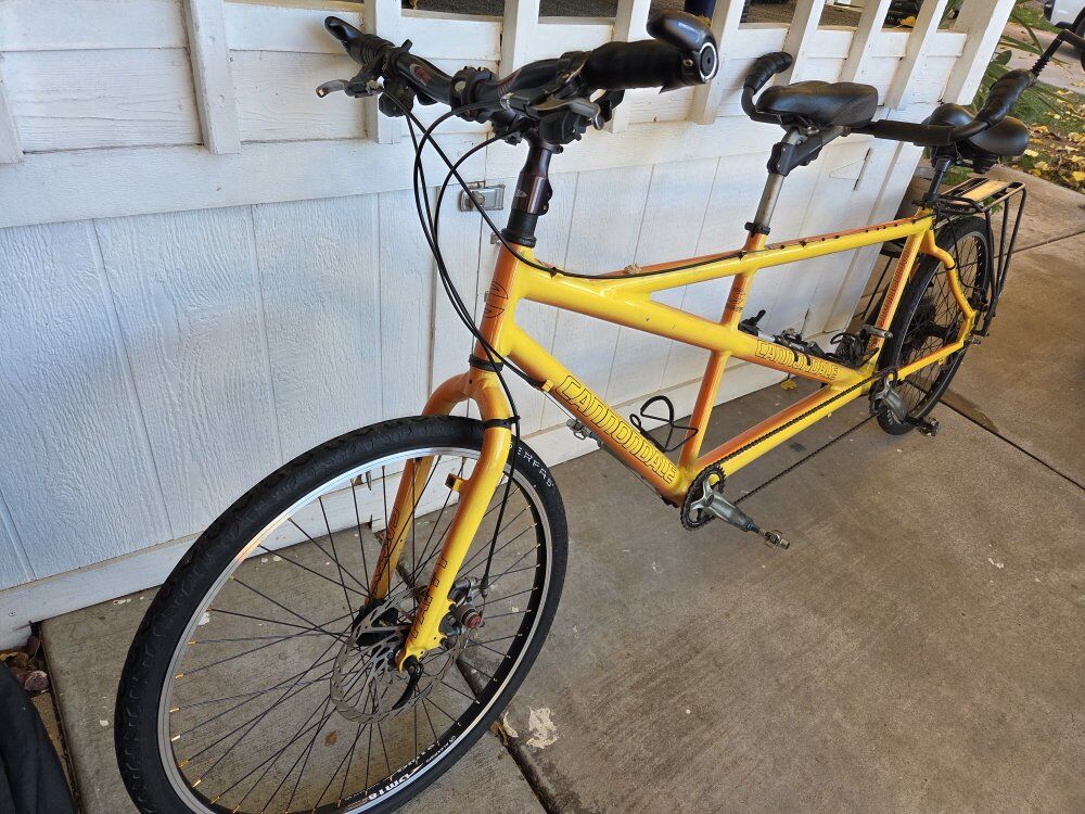 Cannondale tandem bicycle