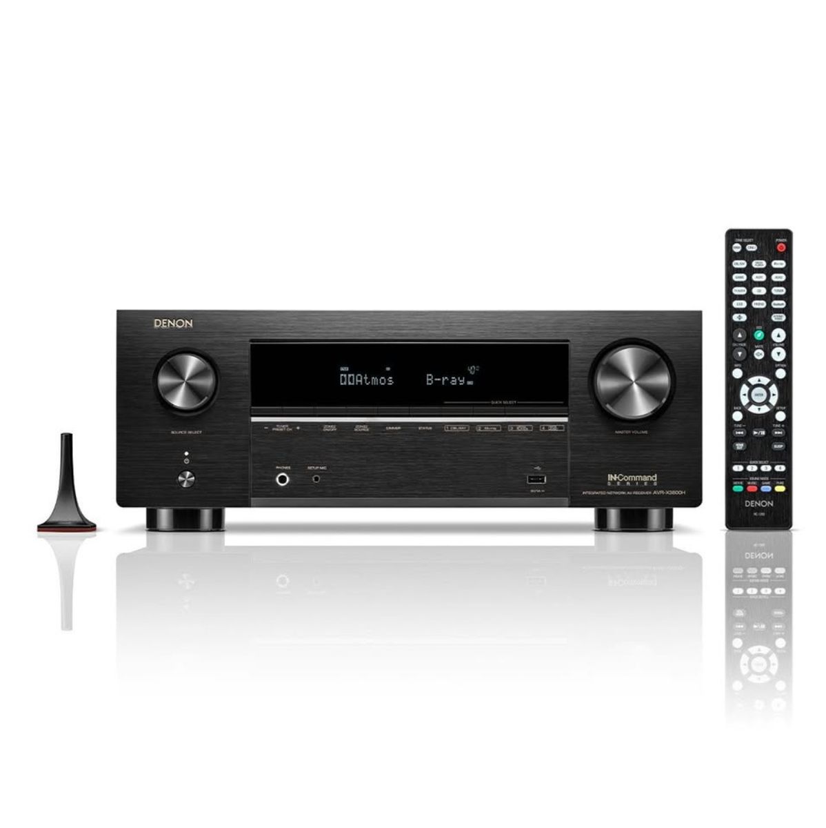 Denon AVR-X3800H 9.4 4K/8K A/V Receiver 95W Dolby Atmos DTS:X HEOS