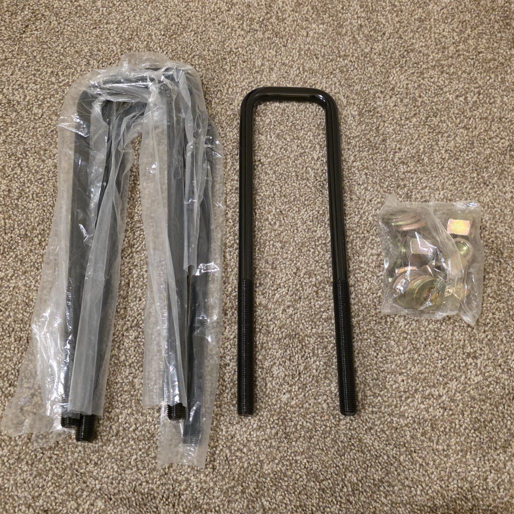 New RAM 1500 (2021) Leaf Spring U-Bolt Kit