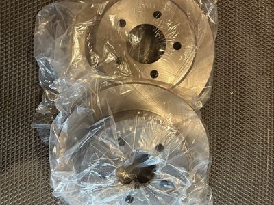 New Rotors 2 front and 2 back