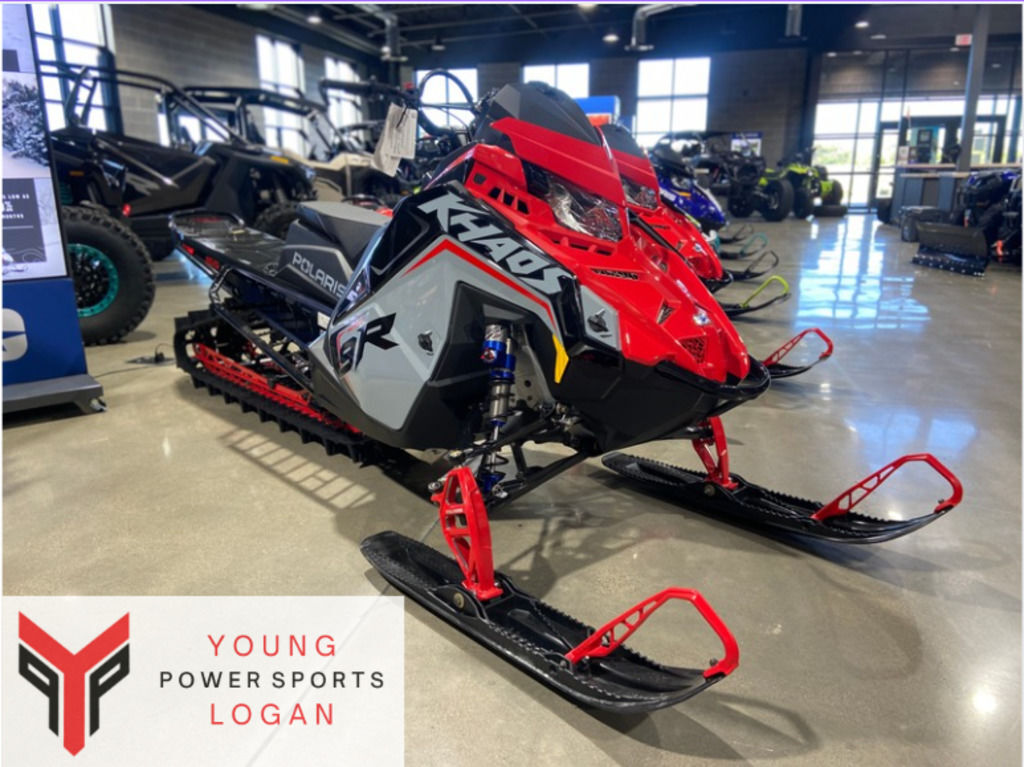 2025 Polaris® 9R PRO RMK 155 Storm Gray / Indy Red