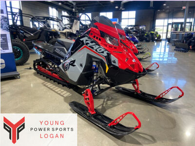 2025 Polaris® 9R PRO RMK 155 Storm Gray / Indy Red
