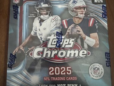 Topps chrome mega nfl 2025