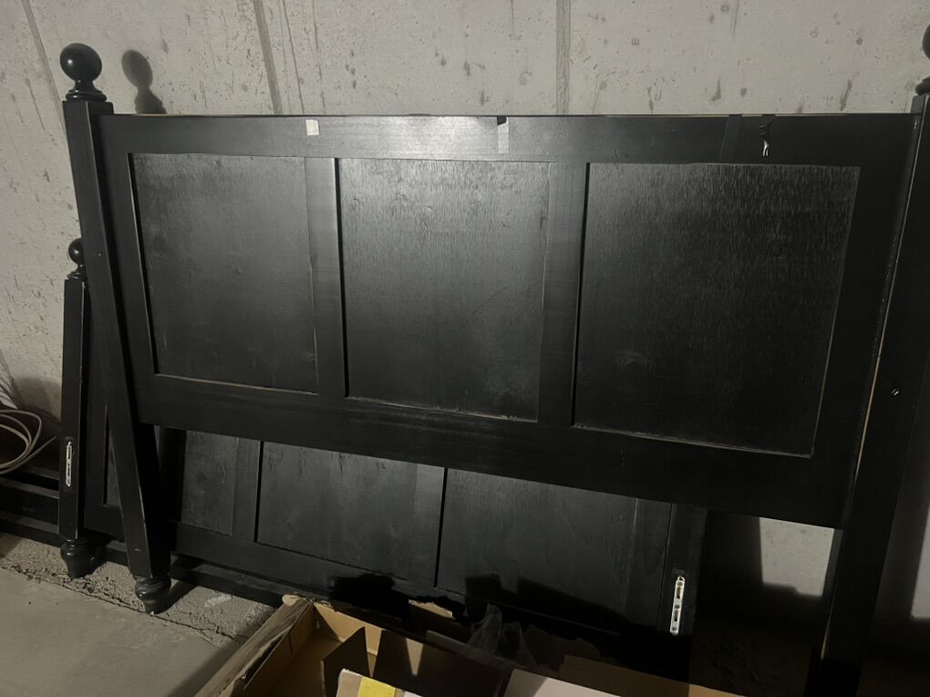 Queen size headboard and frame
