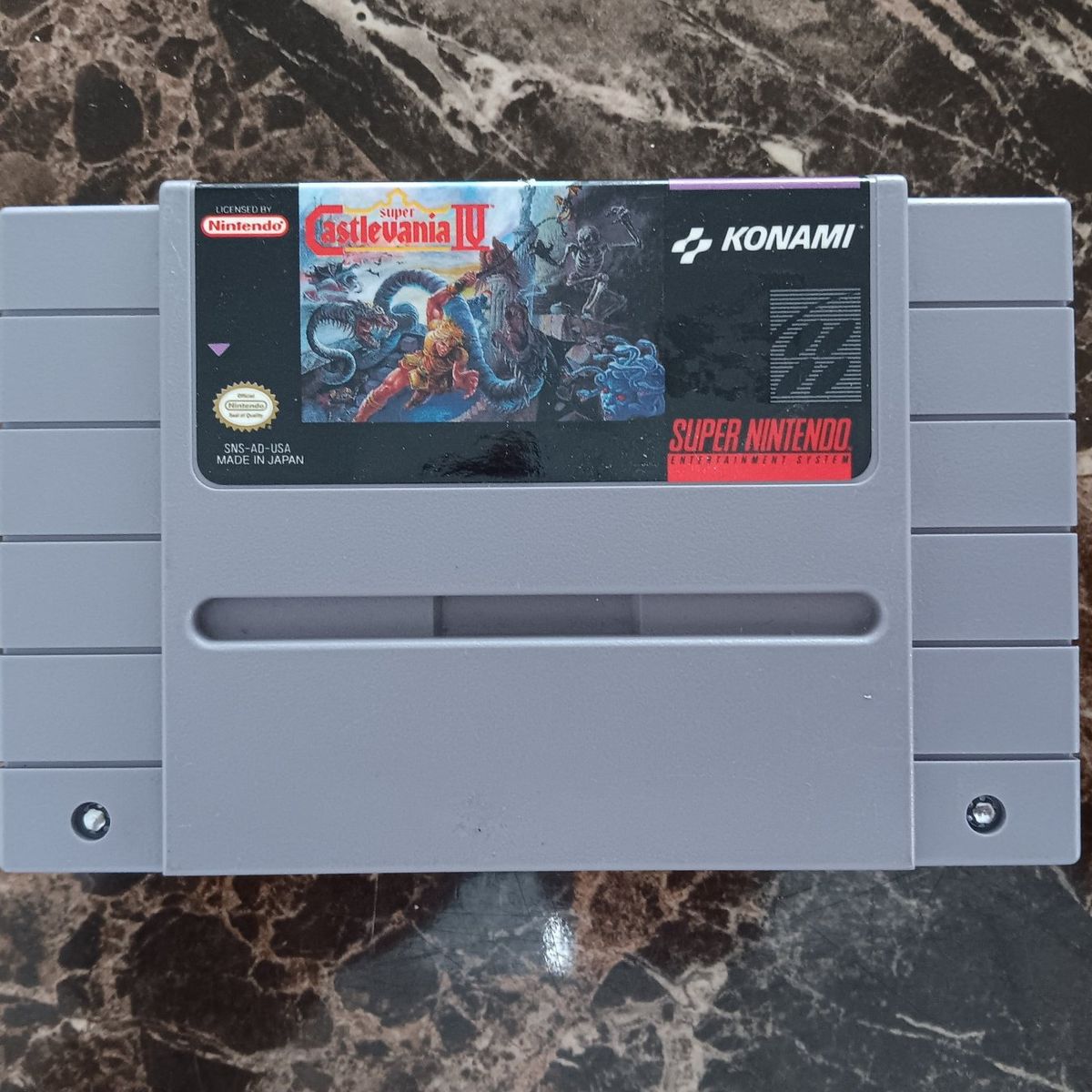 Super Castlevania IV 4 (Super Nintendo SNES, 1991)