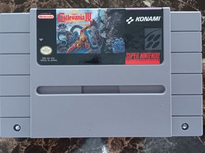 Super Castlevania IV 4 (Super Nintendo SNES, 1991)