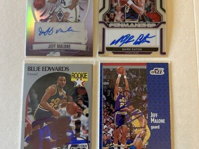 Utah Jazz Autographed Hand Signed NBA Basketball