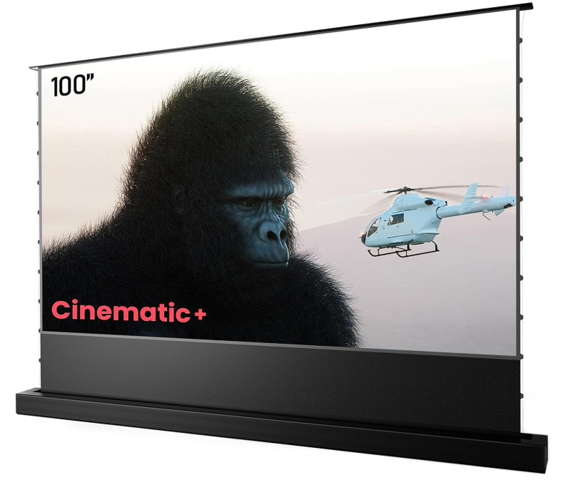 *READ AD* NEW AWOL VISION 100" Motorized ALR Floor Rising Projector Screen