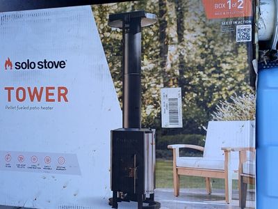 Brand new, Solo Stove, pellet patio heater.