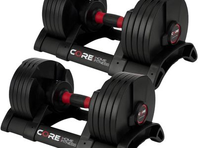 Adjustable Dumbbell Weight Set (Core Fitness)