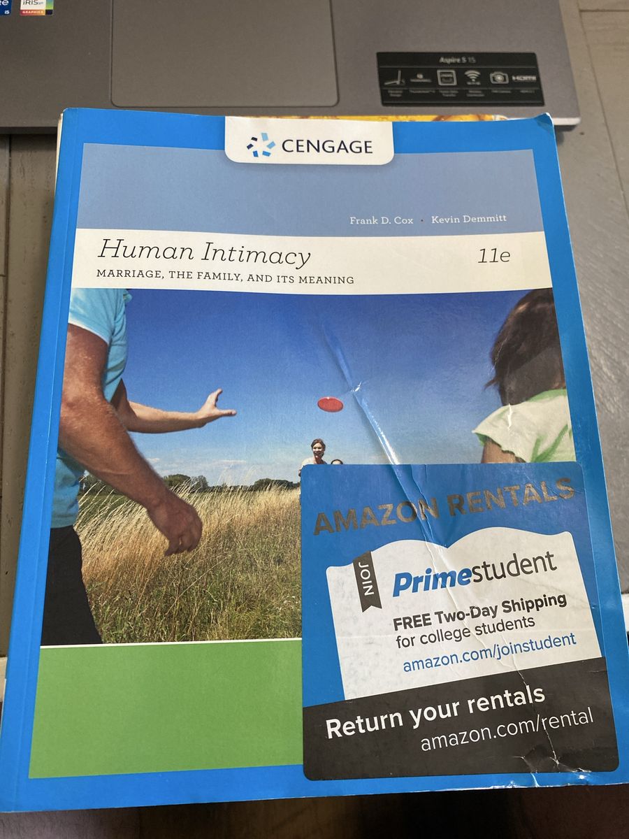 Human Intimacy: Marriage the family and it’s meaning - 11e - Frank Cox