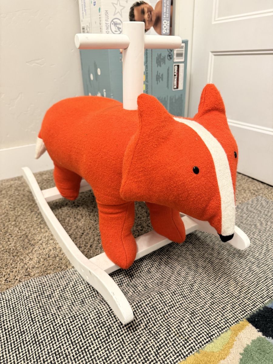 West elm fox rocker