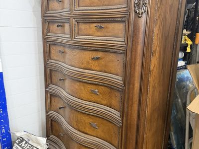 Antique wooden dresser