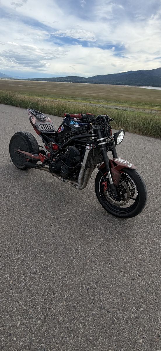 2022 Kawasaki Z900 Custom Stretched Naked Motorcycle