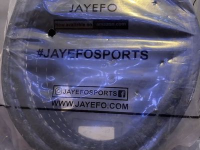 JAYEFO Sports Leaver Belt (Black/Silver) - Size M Adjustable - Weightlifting Support