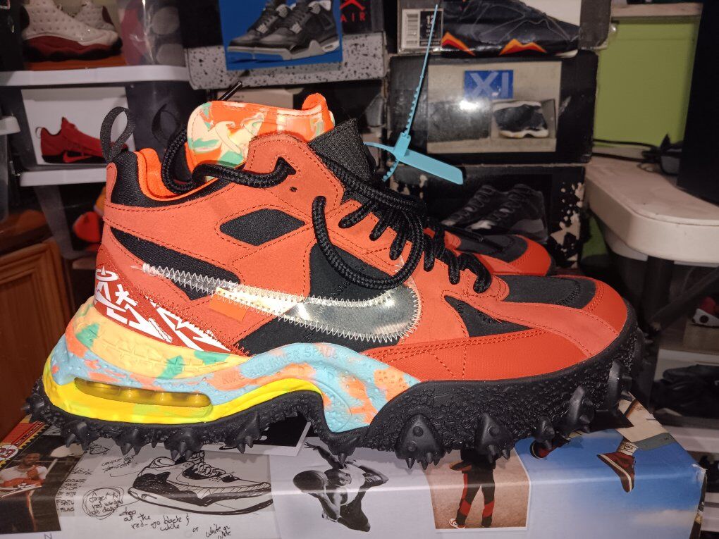 2023 Off White x Air Terra Forma "Mantra Orange"