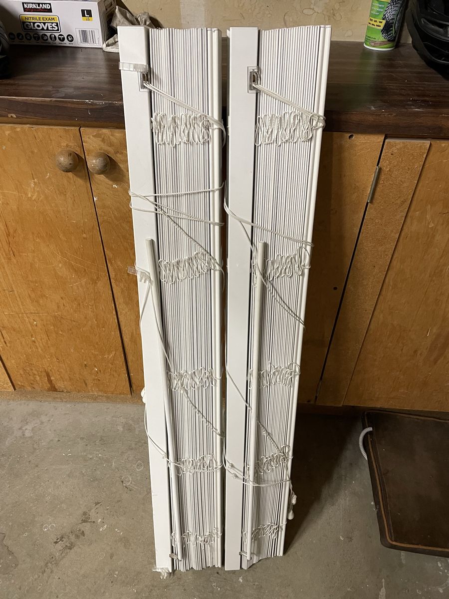 Home Depot Blinds - 46.5" W x 48" L - Excellent Condition