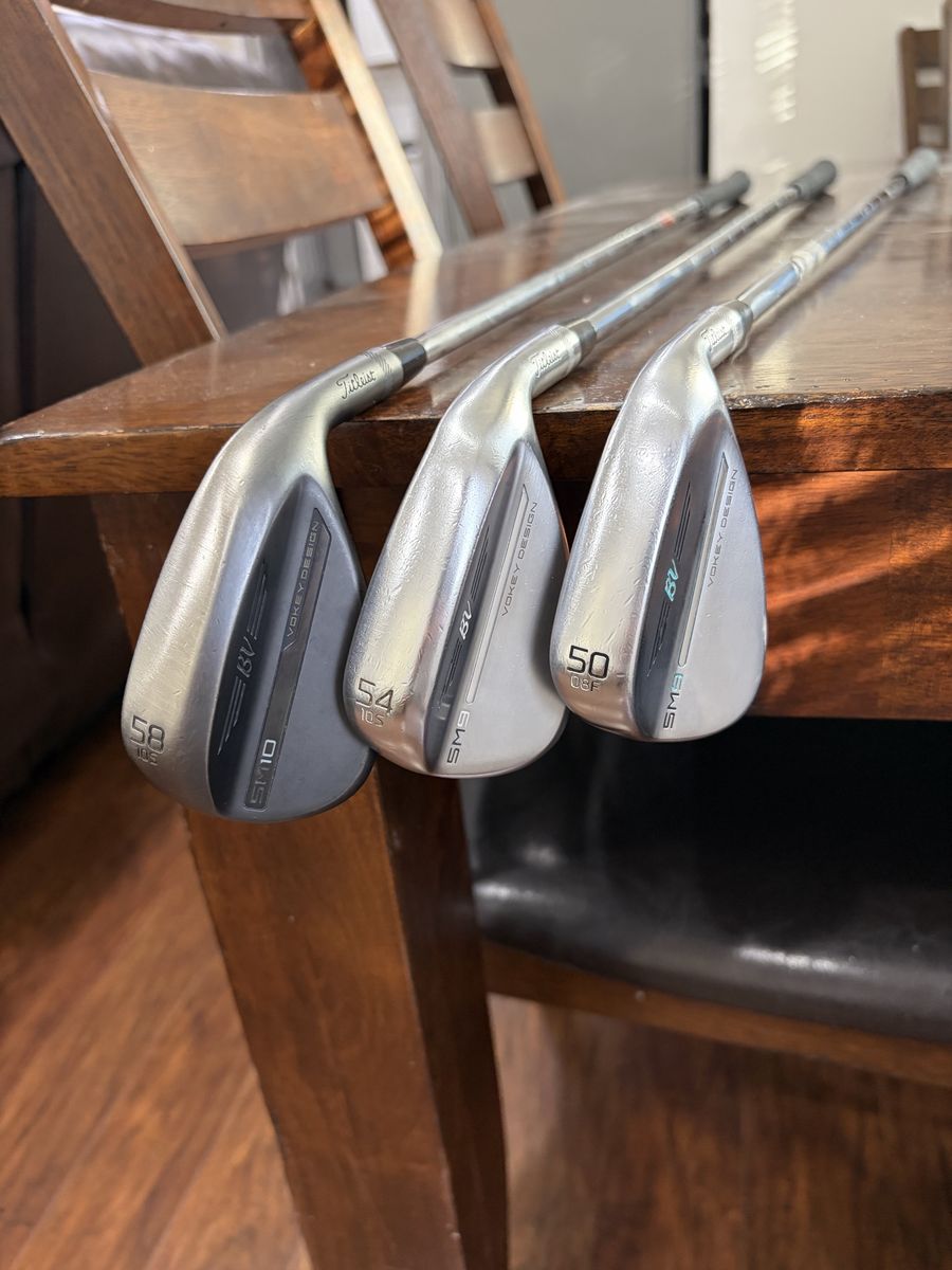 Titleist Vokey SM9 & SM10 Wedge Set - 50°, 54°, 58°