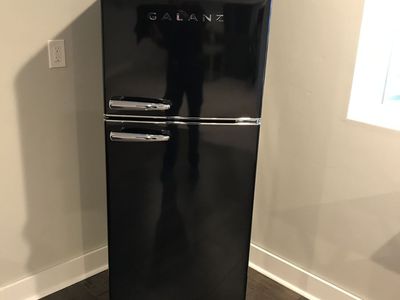 Galanz 10 cu. ft. Retro Frost Free Top Freezer Refrigerator