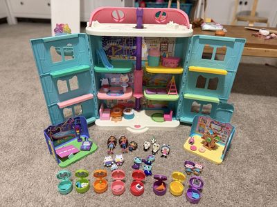 Gabby Dollhouse Full Set with Extras