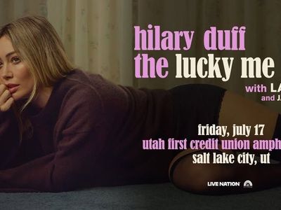 Hilary Duff: The Lucky Me Tour ticket SLC July 17th