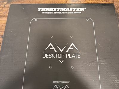 Thrustmaster AVA Desktop Plate for Magnetic Bases - Advanced Versatile Aviation Gaming Accessory