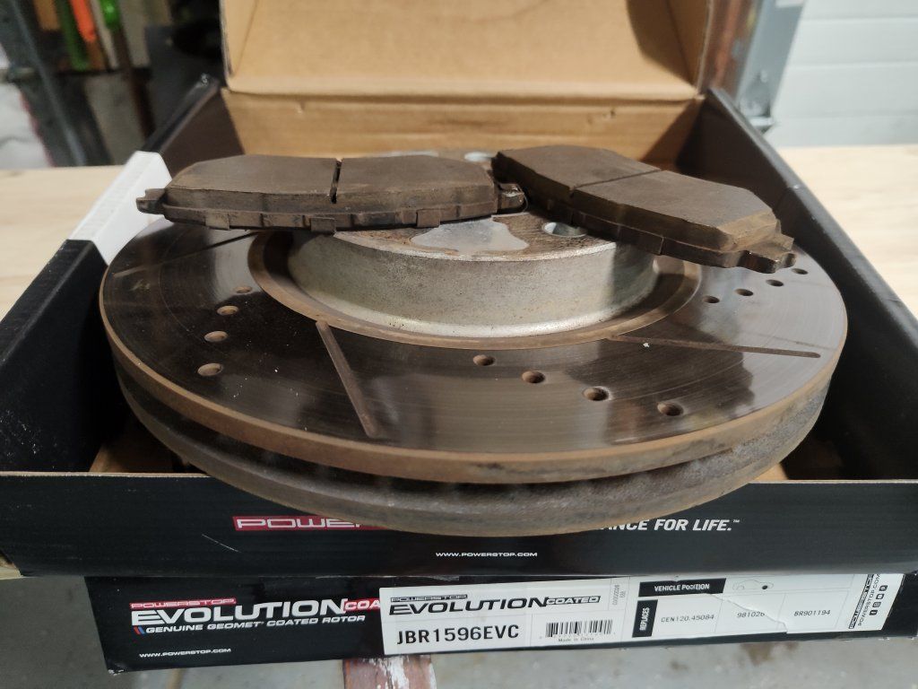 Rotors and pads Mazda 6 2017