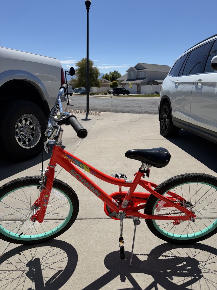 Schwinn Aerostar 20" Kids Bike - Neon/Teal, Used