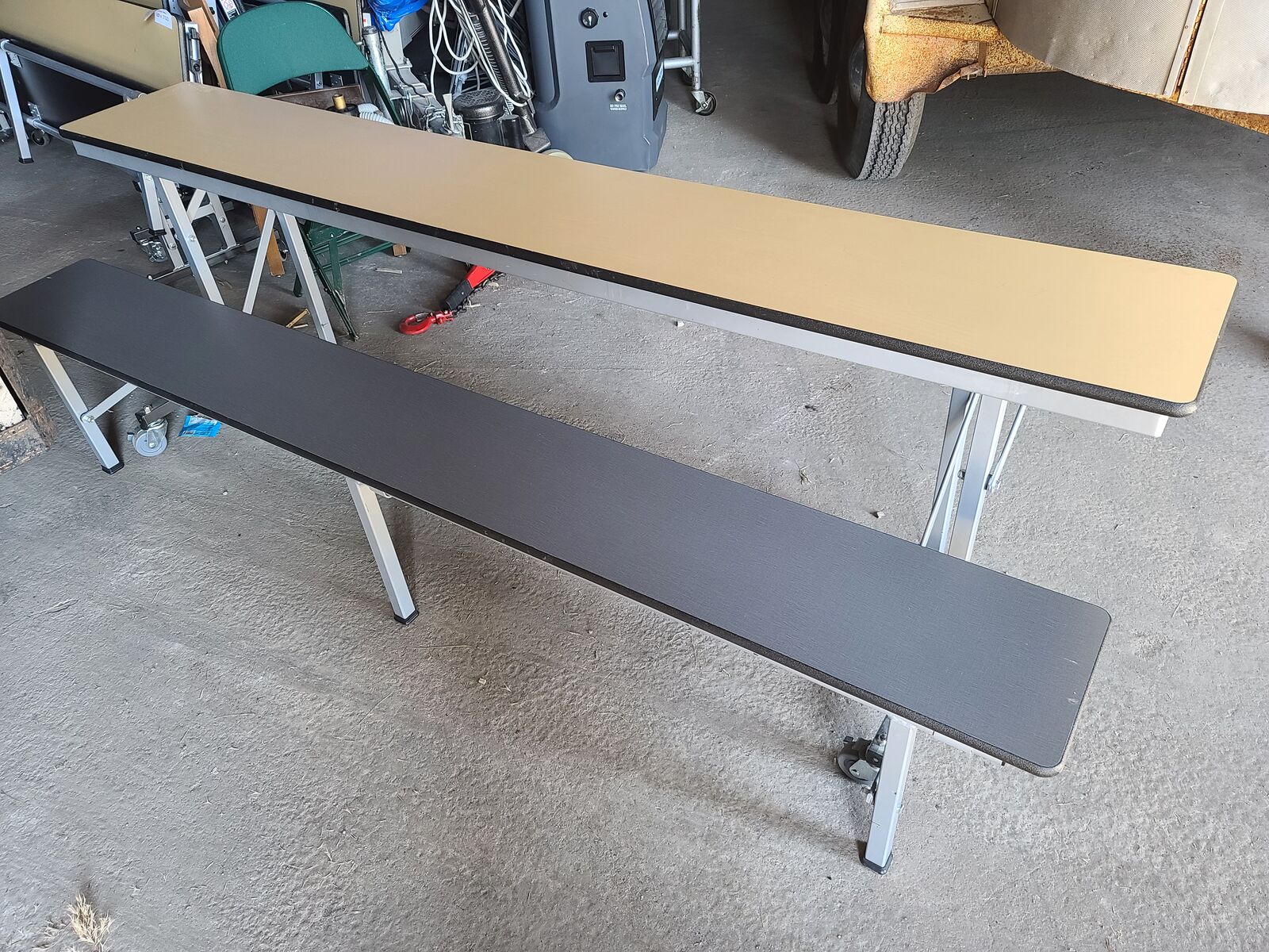 Cafeteria Table that converts into a bench $200