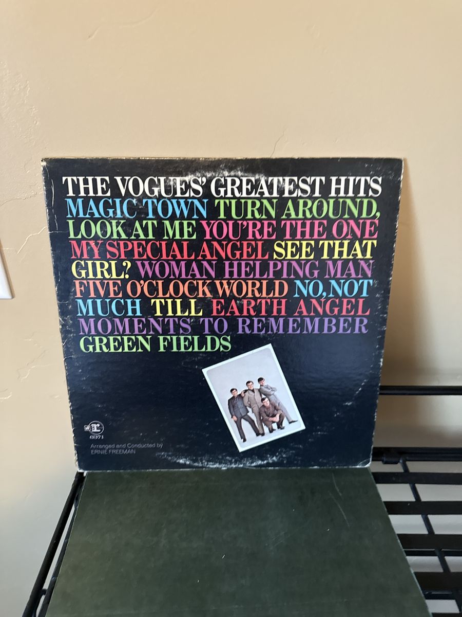 The Vogues' Greatest Hits Vinyl Record LP Reprise Records