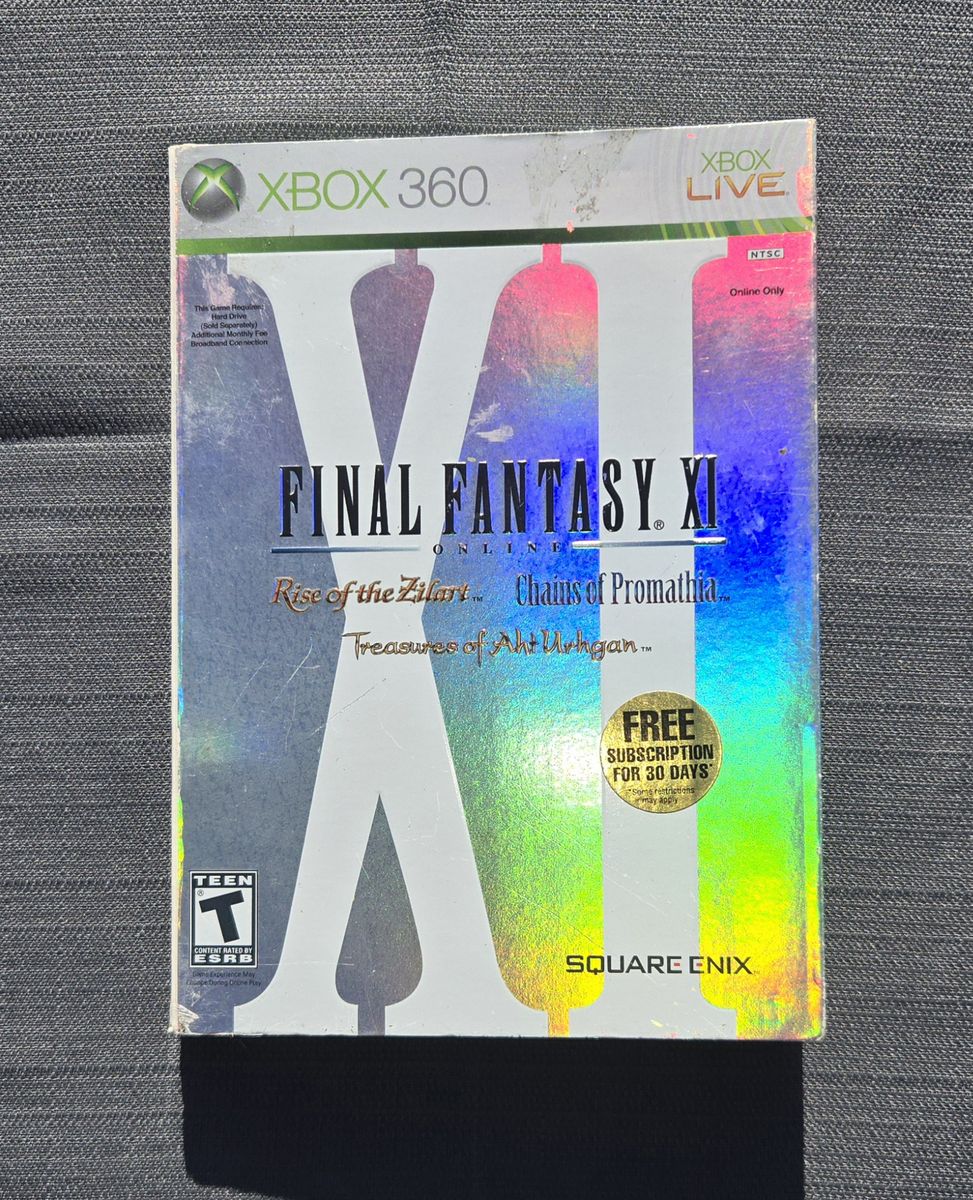 Final Fantasy XI online Xbox360