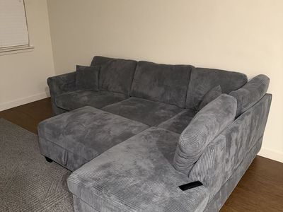 Grey couch