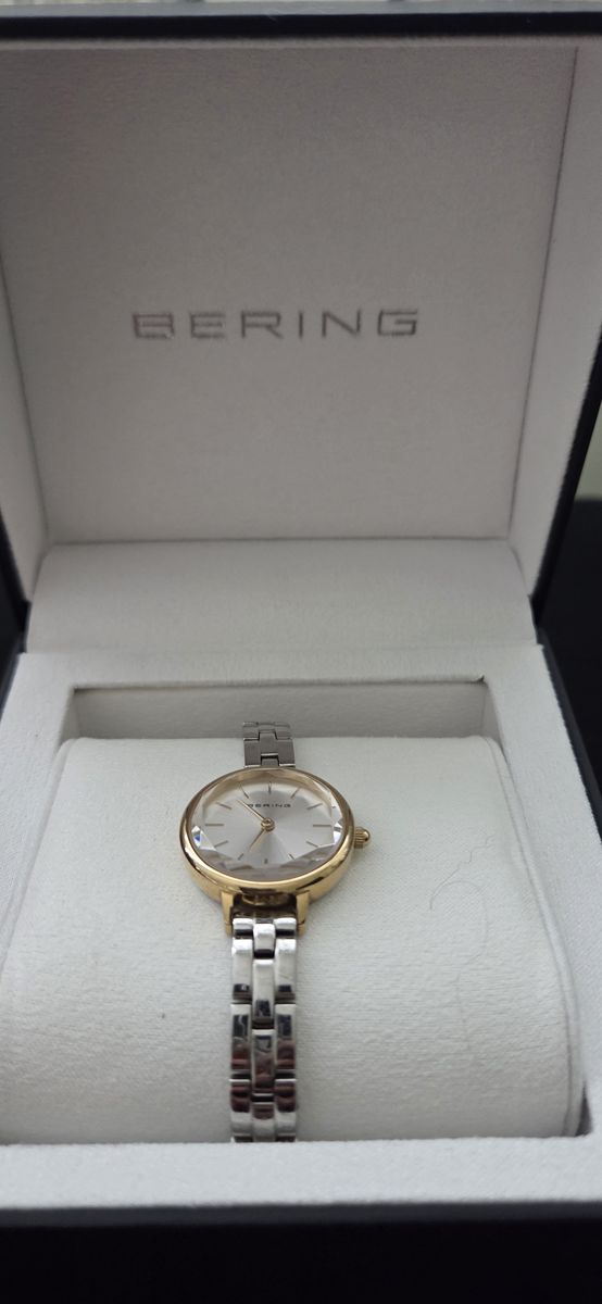 Bering Women's Watch - Two-Tone - NEW in Box - Faceted Crystal