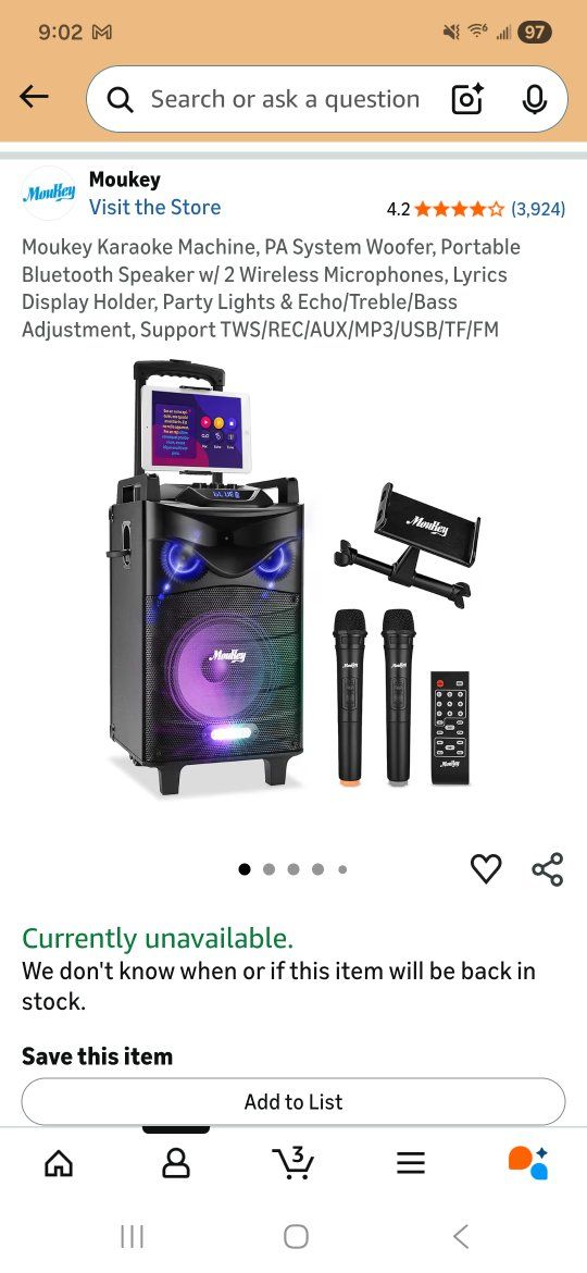 Karoke Machine