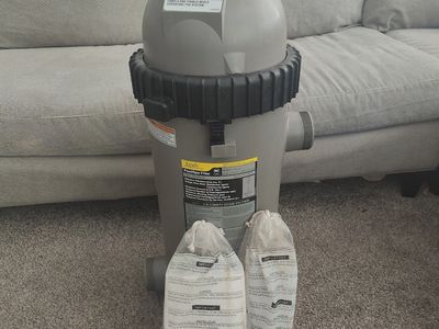 Jandy 100 SqFt CS100 Single Element Pool Cartridge Filter