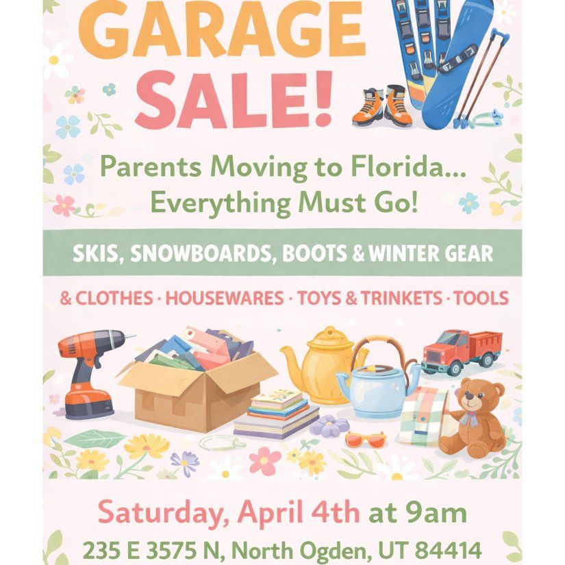 HUGE GARAGE/YARD SALE