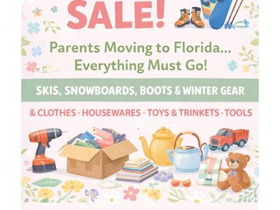 HUGE GARAGE/YARD SALE