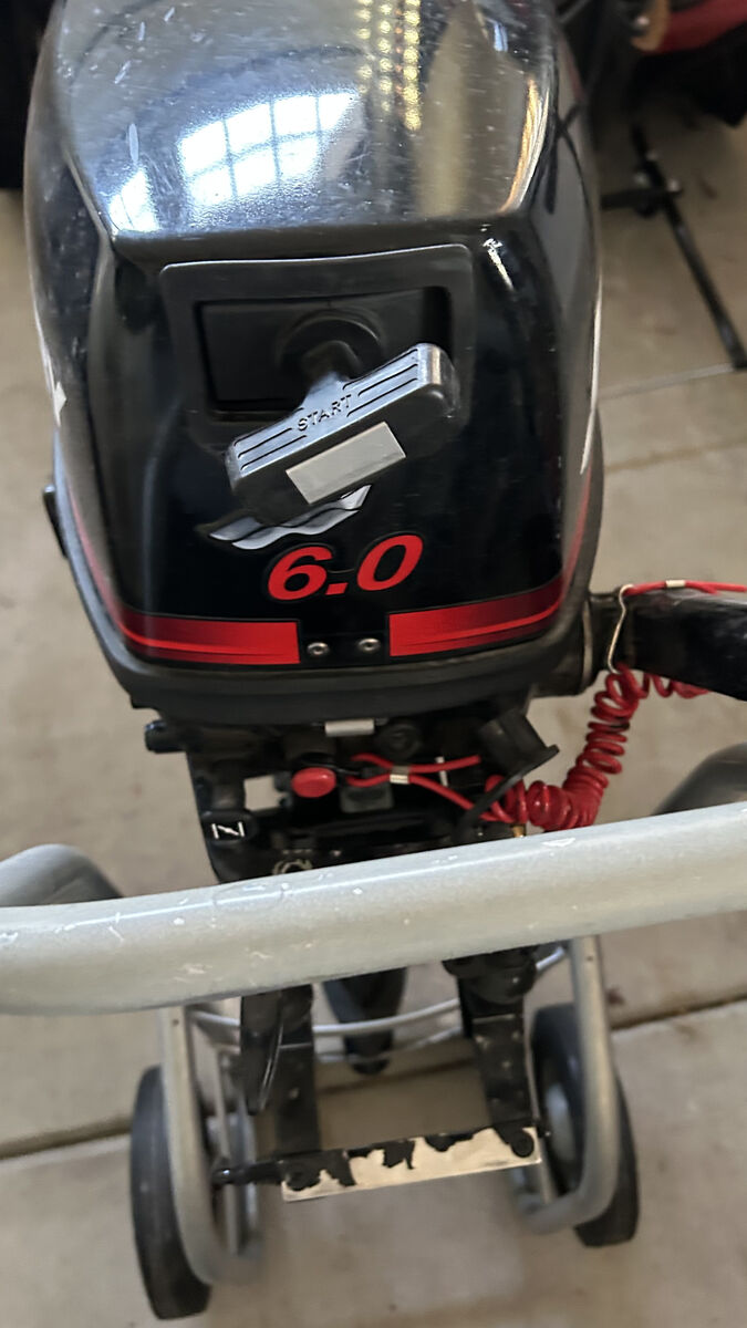 6 HP Mercury Outboard Tiller