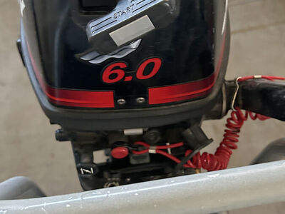 6 HP Mercury Outboard Tiller